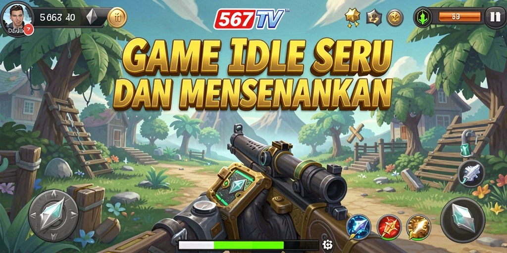 Tampilan gameplay seru dalam 567TV yang menghibur.