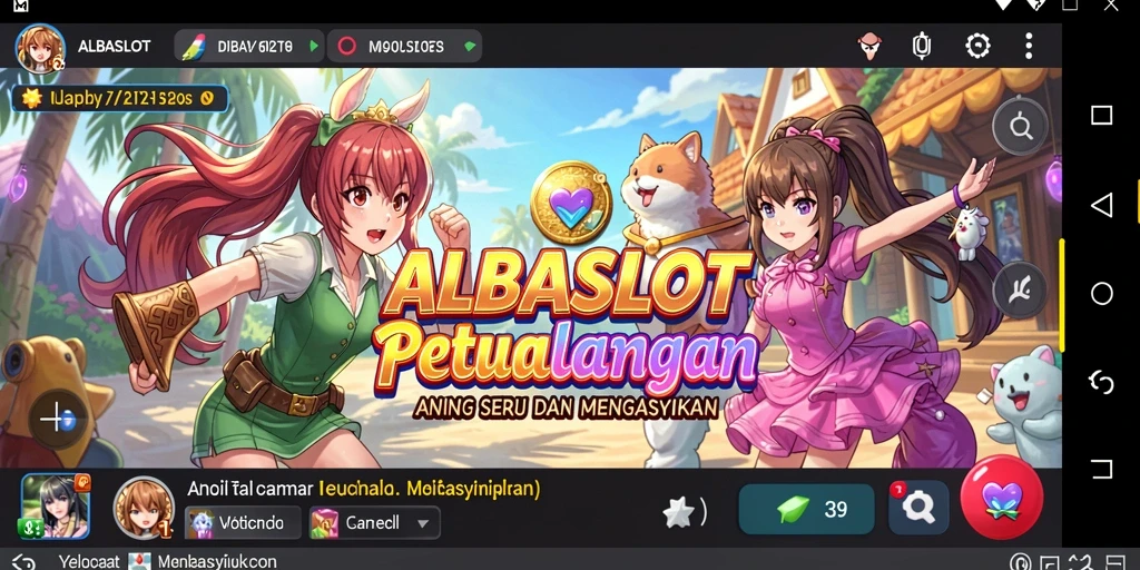 Gameplay seru di dunia Anime yang menakjubkan.