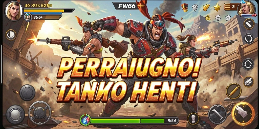 Gameplay aksi seru dan mendebarkan di FW66.