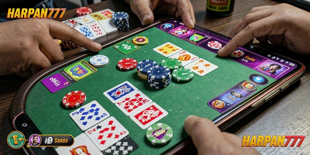 Tampilan gameplay HARAPAN777 yang seru dan menghibur.