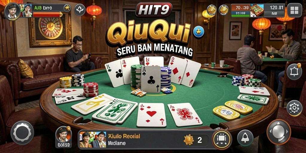 Tampilan gameplay seru dan interaksi pemain di HIT9.