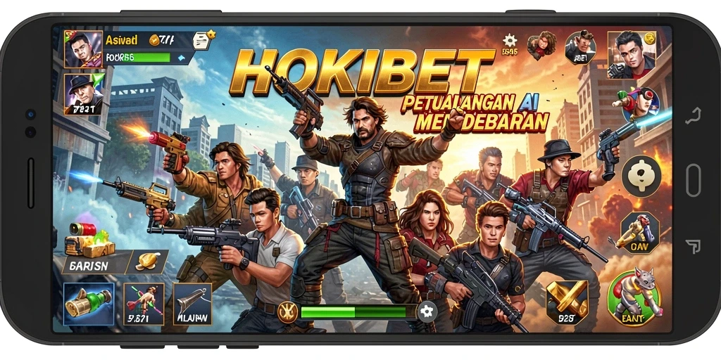Screenshot gameplay HOKIBET yang menunjukkan aksi menegangkan.