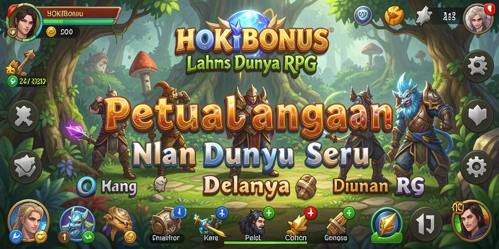 Tampilan gameplay HOKIBONUS yang seru dan penuh aksi.