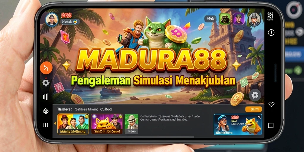 Tampilan gameplay <strong>MADURA88</strong> yang memukau dan interaktif.