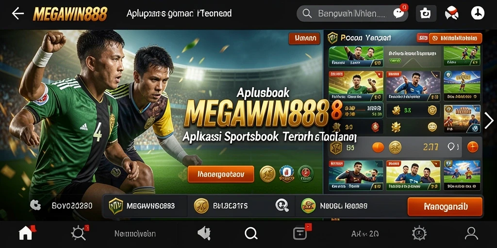 Tampilan gameplay menarik dari MEGAWIN888 dengan berbagai pilihan taruhan.