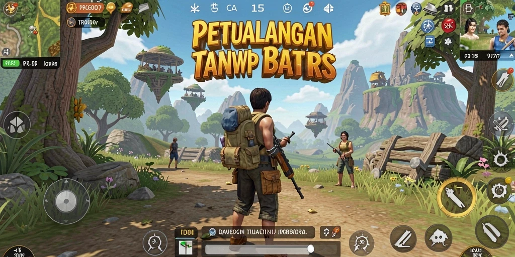 Gameplay PRG007 menampilkan eksplorasi dunia terbuka yang mengesankan.