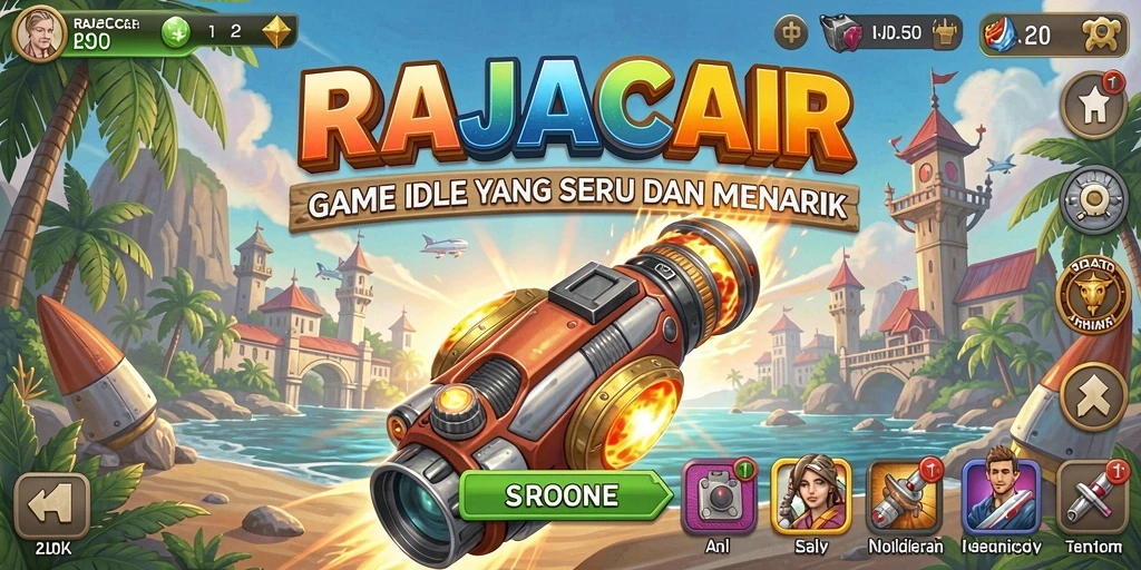 Tampilan gameplay RAJACAIR yang menarik dan mengasyikkan.
