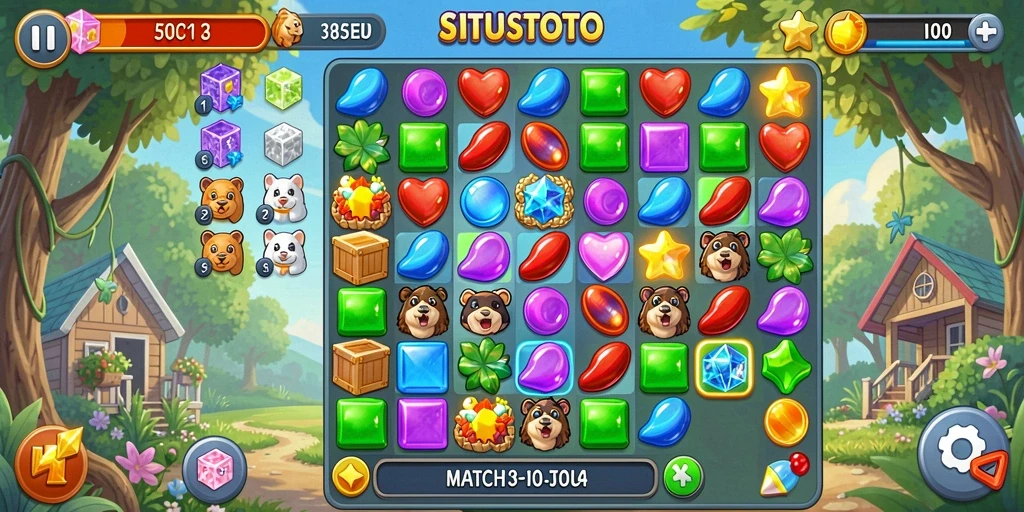 Tampilan menarik dari gameplay SITUSTOTO yang penuh warna.