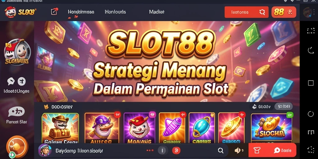 Screenshot SLOT88 menunjukkan strategi mendalam dan gameplay yang menarik.